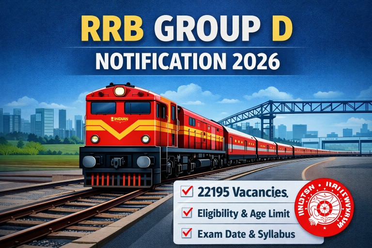 rrb group d notification 2026 railway recruitment level 1 vacancy image