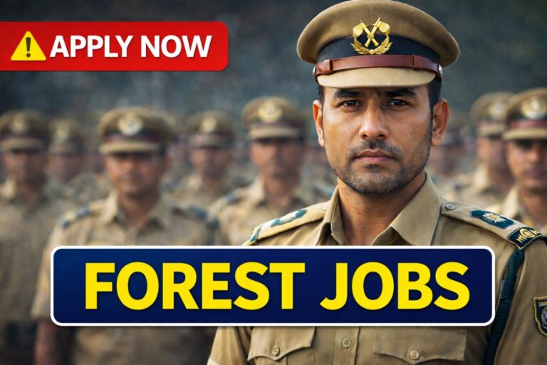 CSB Recruitment 2026 Forest Guard and Forester Jobs Apply Now Notification