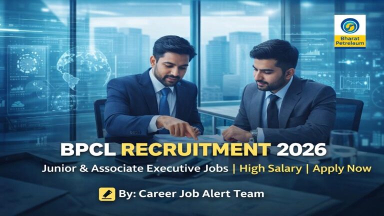 BPCL Recruitment 2026 Junior Executive and Associate Executive Jobs Apply Online